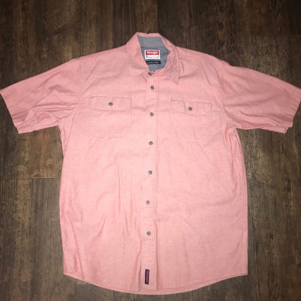 Wrangler Mens Short Sleeve Shirt